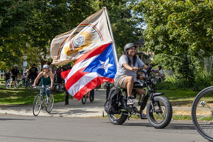 Photo Essay: Organizers Call Inaugural Native and Indigenous Bike Ride a Success